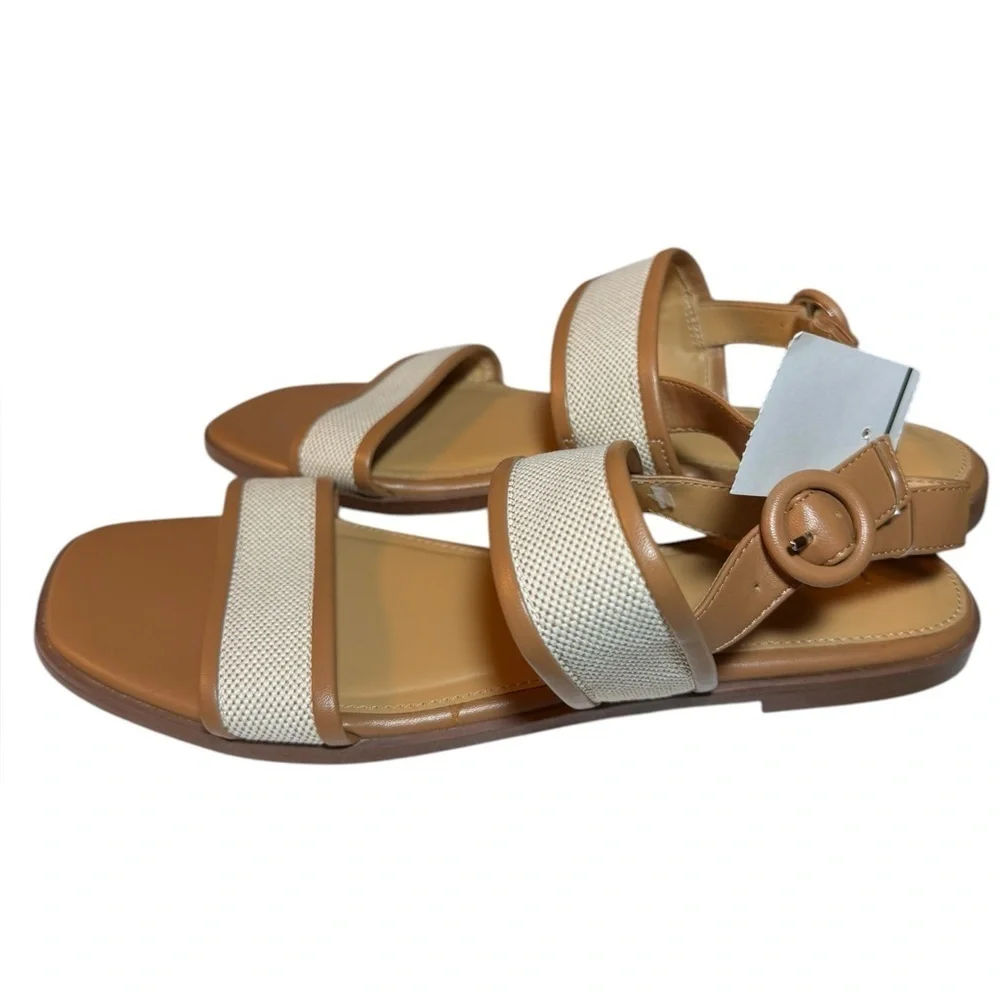 J Crew Double Strap Buckle Sandals 9
